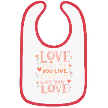 Discover Love the Life Bibs