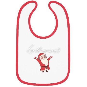 Discover Santa's Joyful Moment Bibs