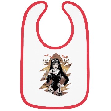 Discover Gothic Coffee Lover Halloween Costume For a Bibs