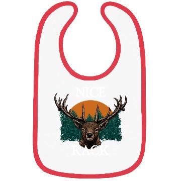 Discover Nice Rack Deer Hunting Elk Hunter Animal Stalking Bibs