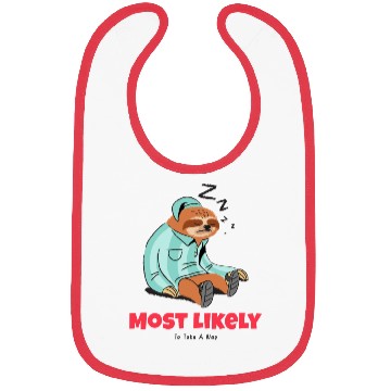 Discover Most Likely To Take A Nap Bibs