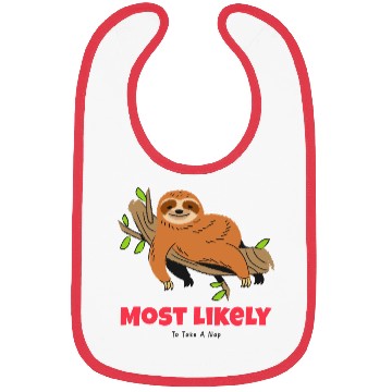 Discover Most Likely To Take A Nap Bibs