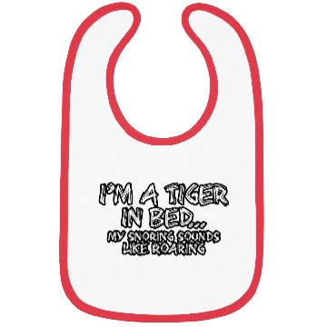 Discover I´m a tiger in bed Bibs