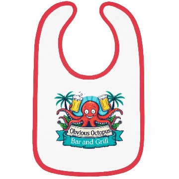 Discover Obvious Octopus Bar and Grill Bibs