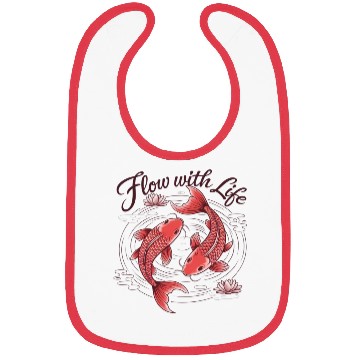Discover Koi Fish Flow With Life Bibs