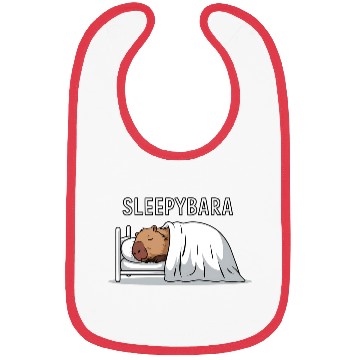 Discover Capybara Official Sleep Nightgown Sleepybara Bibs