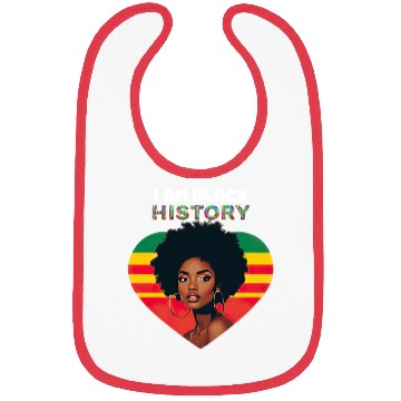 Discover I AM BLACK HISTORY Bibs