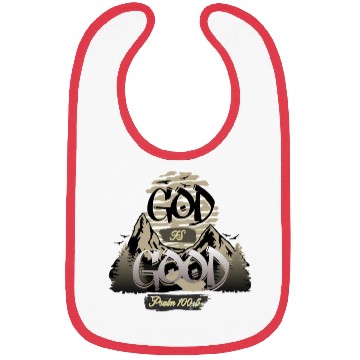 Discover God is good faith Bibs