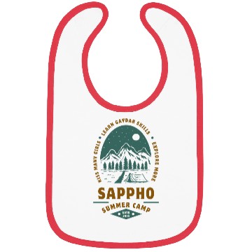 Discover Sappho Summer Camp Bibs – Lesbian,wlw design
