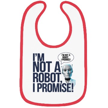 Discover I'm Not A Robot I Promise Bibs