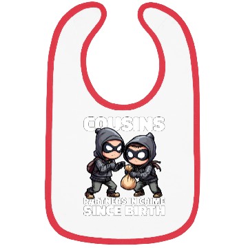Discover COUSINS PARTNERS IN CRIME SINCE BIRTH Bibs
