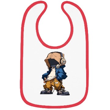 Discover Cyberpunk Robot Bibs