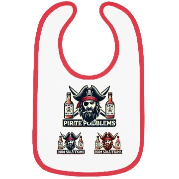 Discover Pirate Problems Rum Solutions Bibs