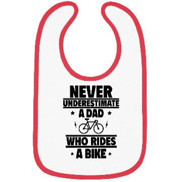 Discover Never Underestimate a Dad Who Rides a Bike Bibs