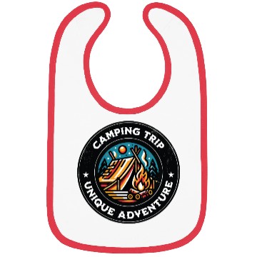 Discover Camping Trip Young Adventures Bibs