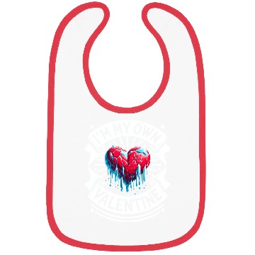 Discover I'm My Own Valentine Bibs