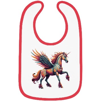 Discover Unicorn Graffiti Bibs