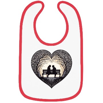 Discover happy Valentine’s Day couple Bibs