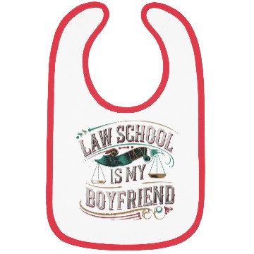 Discover Law School Is My Boyfriend 7 Bibs
