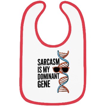 Discover Sarcastic Genealogy DNA Test Genetics Biologist Bibs