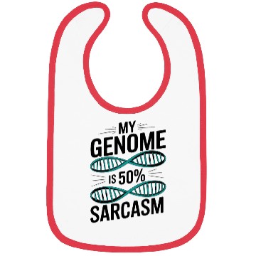 Discover Sarcastic Genealogy DNA Test Genetics Biologist Bibs