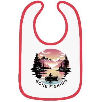 Discover Gone fishing Bibs