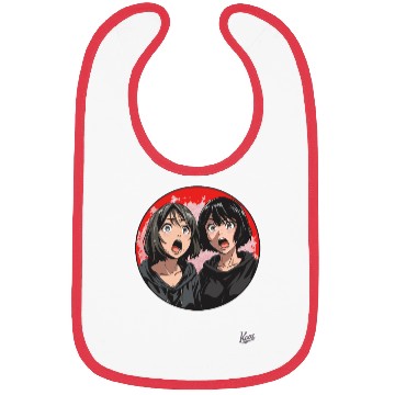 Discover Anime Shock Twins – What the?! Bibs