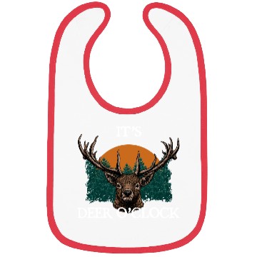 Discover Its Deer O clock Hunting Hobby Hunter Activities Bibs