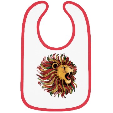 Discover I'm black History powerful African Lion Juneteenth Bibs