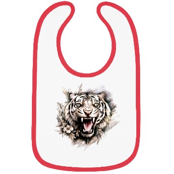 Discover "Tiger Bibs Women's - Wild Animal Graphic Bibs"