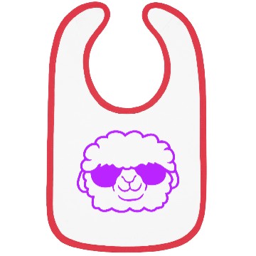 Discover Sheep Sunglasses Cool Party Lamb Cute Head Face Bibs