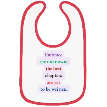 Discover Embrace the Unknown Bibs