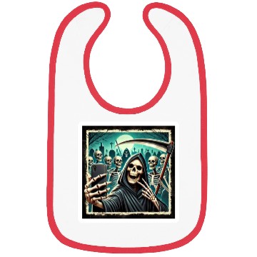 Discover Death Selfie Bibs