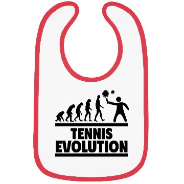 Discover Tennis Evolution - Perfect for Tennis Lovers Bibs