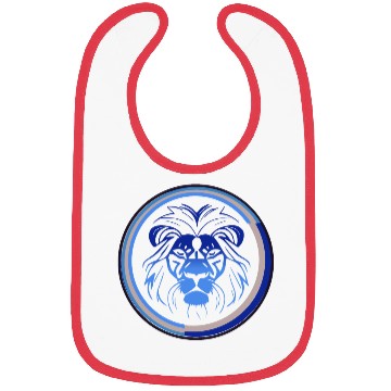 Discover Inspirational Lion design Add your own text Bibs