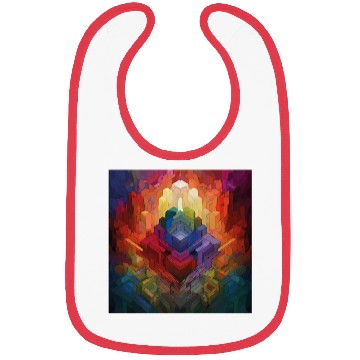 Discover Abstract Art Bibs