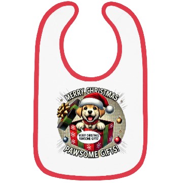 Discover Puppy Christmas Surprise Bibs