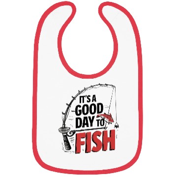 Discover It's a good day to Fish Bibs
