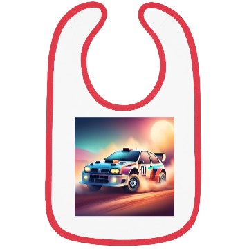 Discover Vintage Rally Car Bibs