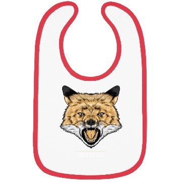 Discover Red Fox Illustration Bibs