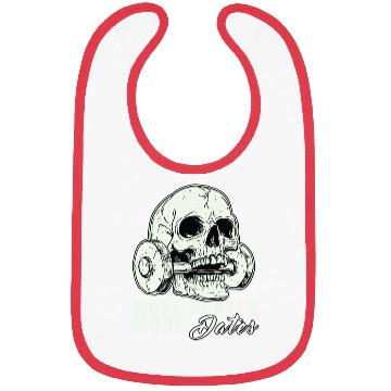 Discover Motivational Gym Skull Bibs