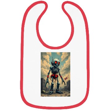 Discover Giant zombie robot Bibs