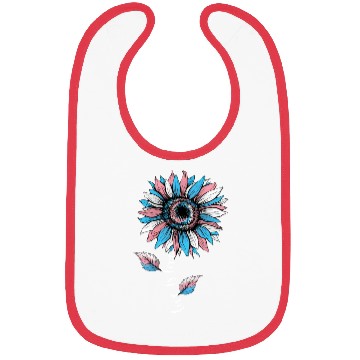 Discover Rainbow Sunflower Love Is Love LGBT Pride Bibs