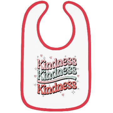Discover Kindness in Pastels - Spread the Love Bibs