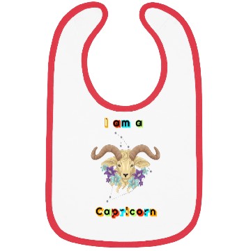 Discover I am a Capricorn Bibs
