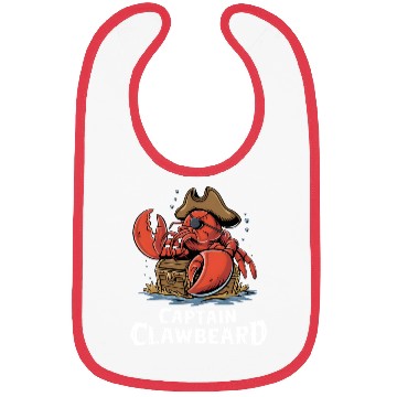 Discover Pirate Lobster Bibs