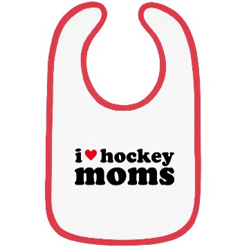 Discover I Heart Hockey Moms Bibs
