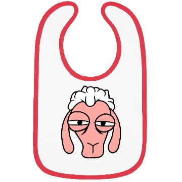 Discover Sheep Skeptical Critical Look Face Head Cool Angry Bibs