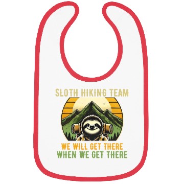 Discover Sloth Hiking Team - Outdoor Adventure Bibs