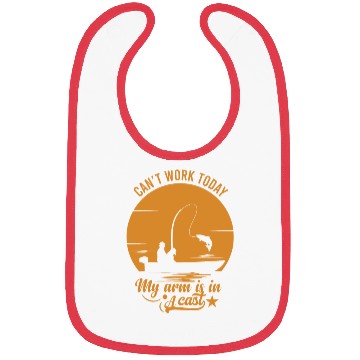 Discover Can't Work Today My Arm Is In A Cast Bibs